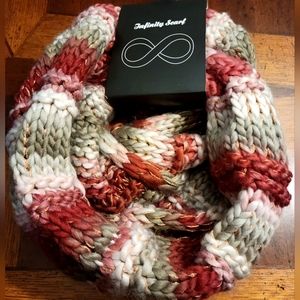 Infinity Scarf-🆕️-Women's Knitted Scarf-One Size-Multi-Colored